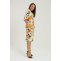 Layla Tropical Midaxi Dress With Pockets