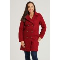 Tiffany Midaxi Length Melton Winter Coat