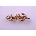 Gold Victorian Brooch | National Free Shipping |