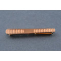 Gilt 1950's Tie Clip | National Free Shipping |