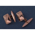 9ct Gold 1930's Cufflinks | National Free Shipping |