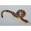 Gilt Snake Brooch | National Free Shipping |