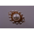 Gold Ring With Pearls | National Free Shipping |