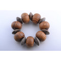 Wooden 1970's Bracelet | National Free Shipping |