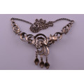 Silver Vintage Necklace | National Free Shipping |