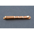 Gilt 1950's Tie Clip | National Free Shipping |