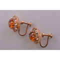 Gold Vintage Earrings | National Free Shipping |
