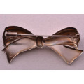 Silver Retro Bow Brooch | National Free Shipping |