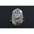 Gold Art Deco Ring | National Free Shipping |