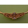 Gilt 1980's Necklace | National Free Shipping |