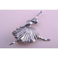 Silver 1950's Brooch | National Free Shipping |