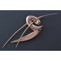 Silver Modernist Brooch | National Free Shipping |