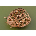 Gilt Vintage Bug Brooch | National Free Shipping |
