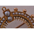 Gold Victorian Brooch | National Free Shipping |
