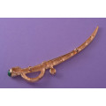 Gilt Scabbard Brooch | National Free Shipping |