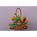Gilt 1950's Fruit Brooch | National Free Shipping |