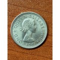 1963***3 pence***Rhodesia and Nyasaland***uncirculated
