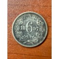 1897***6 pence ******