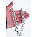Sterling Silver Belcher Chain 12mm