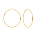 9ct Gold 50mm Hoop Earrings