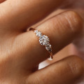 Five Stone Moissanite Ring -1 ct or 2ct