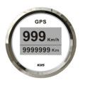 GPS Digital Speedometer with Antanne - 52mm - White