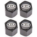 Valve Caps - Kia with Key Ring