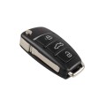 Audi - (3 Button Remote Key Shell) | KEY SHELL and BLADE