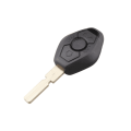 BMW E46, E38, E39, X5, Z3 | Complete Remote Key (3 Button, HU58 Blade, 433Mhz, ID44)