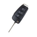Audi A6, A4, S54, Avant, Cabrio, Quattro | Complete Remote Key (3 Button, HU66 Blade, 433MHz, 8E)...