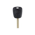 Citroen/Peugeot - C1, C3, 307 | Complete Remote Key (2 Button, HU83 Blade, 433MHz, ID46)