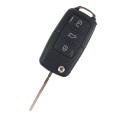 Volkswagen Golf, Lupo, Passat, Polo | Complete Remote Key (3 Button, HU66 Blade, 434MHz, ID48) (P...