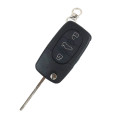 Audi - TT, A2, A3, A4, A6 | Remote Key Case & Blade (3 Button, HU66 Blade, CR2032 Battery)