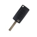 Citroen - C1, Berlingo, Picasso | Remote Key Case & Blade (3 Button, HU83 Blade, Headlight Function)