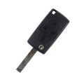 Citroen - C1, Berlingo, Picasso | Remote Key Case & Blade (4 Button, HU83 Blade)