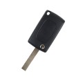 Citroen - C1, C3, Peugeot 307 | Remote Key Case & Blade (2 Button, HU83 Blade without Battery Hol...