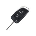 Citroen - Peugeot 206, 207, Citroen DS | Remote Key Case & Blade (2 Button, HU83 Blade)