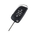 Citroen - Peugeot 206, 207, Citroen DS | Remote Key Case & Blade (3 Button, VA2 Blade)