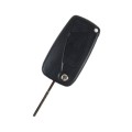 Fiat - Punto, Ducato, Navy | Remote Key Case & Blade (2 Button, SIP22 Blade)