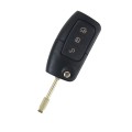 Ford - Fiesta, Focus, Mondeo, Kuga | Remote Key Case & Blade (3 Button, FO21 Blade, Double Tap Bo...