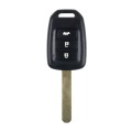 Honda - Civic, XRV, HRV | Remote Key Case & Blade (3 Button, HON66 Blade)