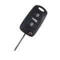 Hyundai - Kia Rio | Remote Key Case & Blade (3 Button, HY22 Blade)