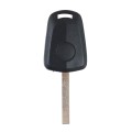 Opel - Astra H, Corsa D, Zafira B | Remote Key Case & Blade (2 Button, HU100 Blade)