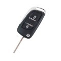 Peugeot - Citroen DS | Remote Key Case & Blade (2 Button, HU83 Blade)