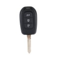 Renault - Duster, Twingo, Dokker, Trafic, Logan | Remote Key Case & Blade (3 Button, HU136TE Blade)