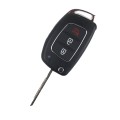 Hyundai - Accent, Elantra, Santa Fe, Verna | Remote Key Case & Blade (2+1 Button, HY22 Blade)