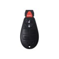 Chrysler, Dodge, Jeep - Grand Cherokee, Libe + Others | Complete Remote Key (2+1 Buttons, Y160 Bl...