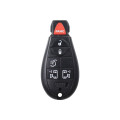 Chrysler, Dodge, Jeep - Grand Cherokee, Libe + Others | Complete Remote Key (5+1 Buttons, Y160 Bl...