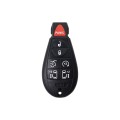 Chrysler, Dodge, Jeep - Grand Cherokee, Libe + Others | Complete Remote Key (6+1 Buttons, Y160 Bl...