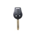 Nissan - Juke, March, Qashqai + Others | Complete Remote Key (2 Buttons, NSN14 Blade, 433MHz Freq...